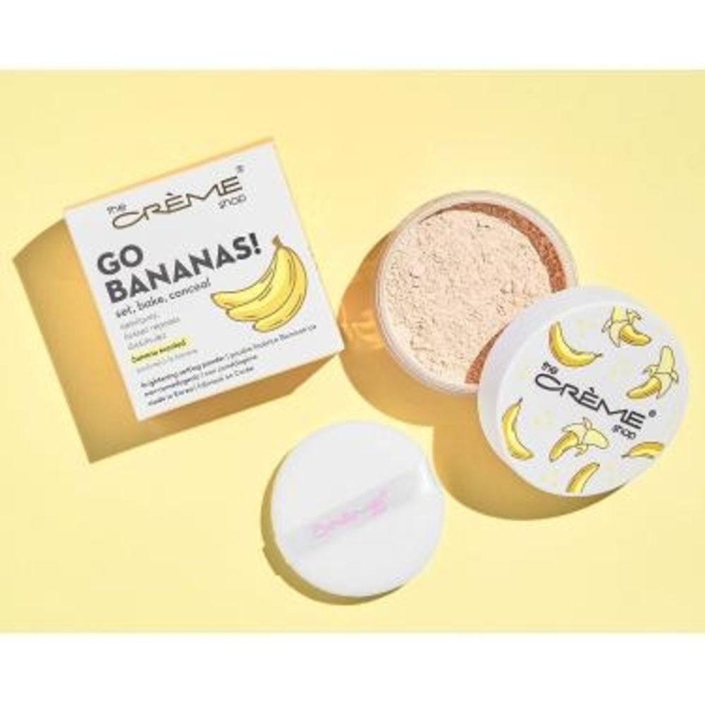 ⬇️⬇️⬇️⬇️The Crème Shop Go Bananas Setting Powder - Cream